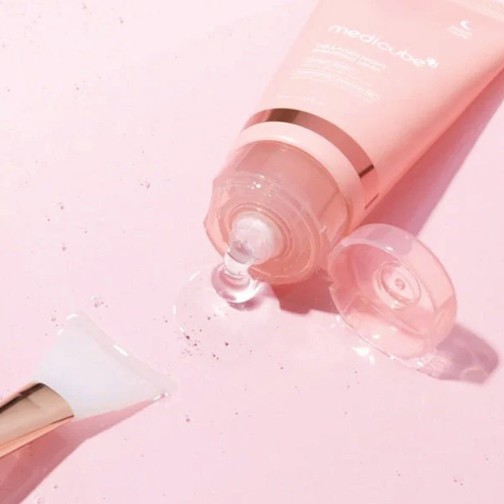 medicube collagen night wrapping mask texture