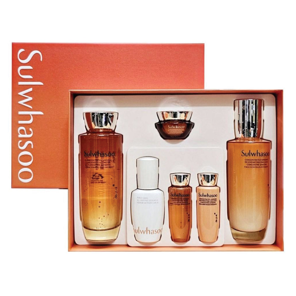 Sulwhasoo six product set gift box